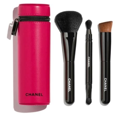 makeup brush holder chanel|Chanel diva brush set 2023.